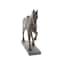 15" Brown Polystone Traditional Horse Sculpture